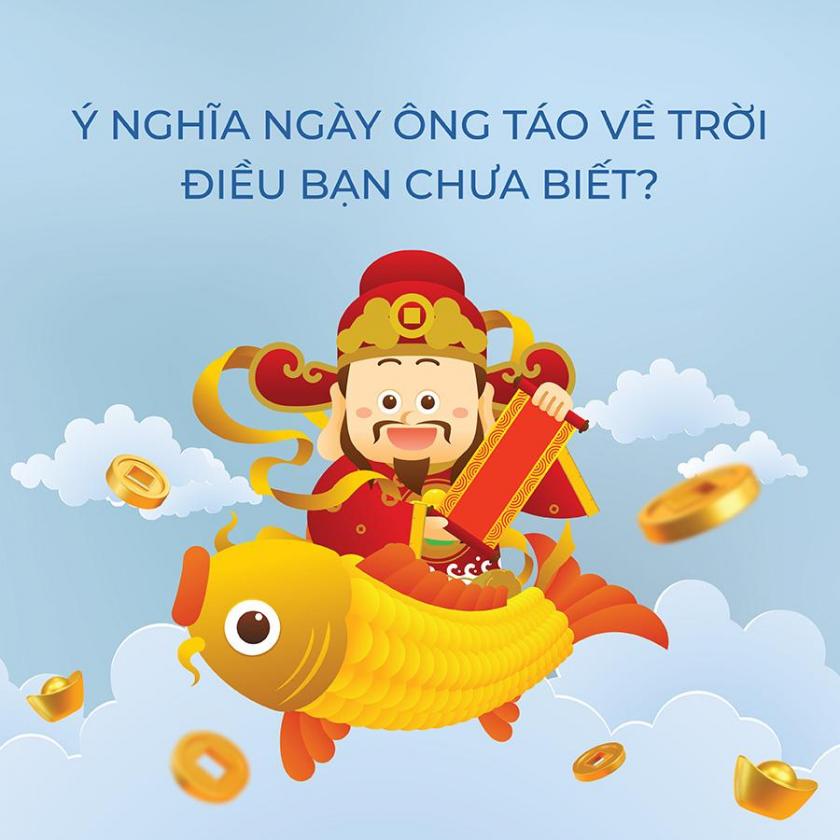 Vì sao ông Táo cưỡi cá chép?